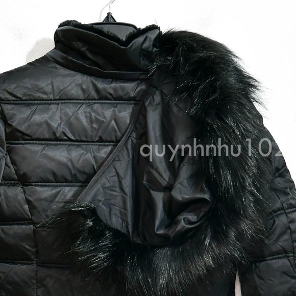 NWT Nautica women Puffer Jacket in  Black - Picture 7 of 9